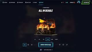 ALL IN DEAGLE - Case on csgo.net :) use code HR for +25% bonus :) Wealth