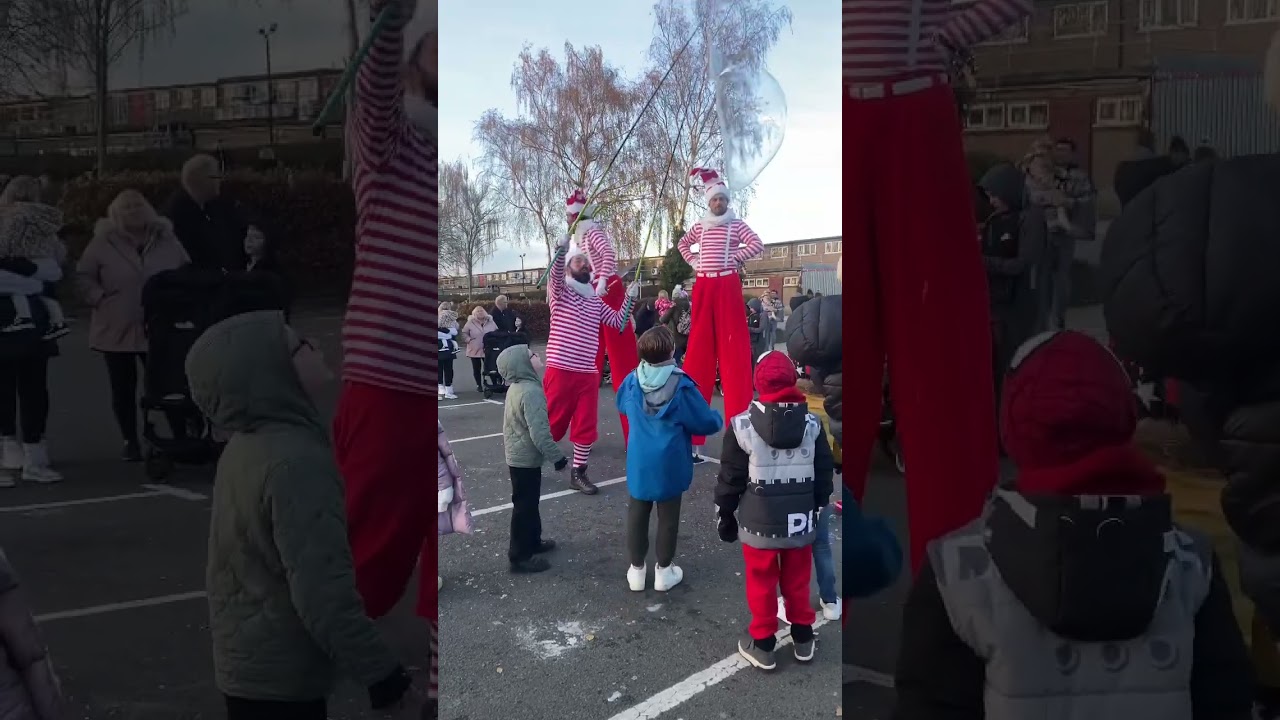 Christmas fair in my town 