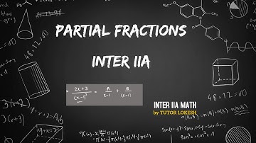 PARTIAL FRACTIONS  DENOMINATOR WHOLE CUBEINTER II YEAR MATHS || INTER IIB MATHS CLASS 12#tutorlokesh