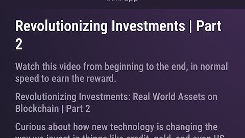 Revolutionizing Investments | Part 2 | TapSwap Code 6 August