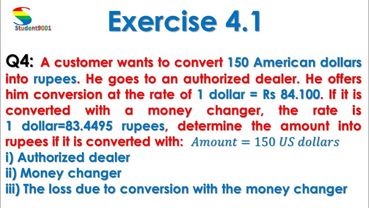 9th general math exercise 4.1 question 4 || class 9 - YouTube