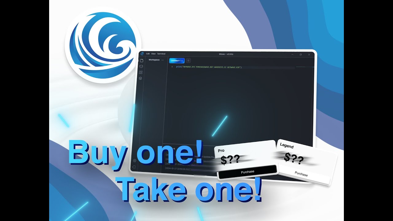 Wave Executor: BUY 1 TAKE 1 PROMO ft. buywave.xyz - YouTube