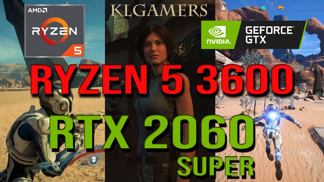 AMD Ryzen 5 3600 ASUS B450M-PLUS TUF GAMING 16GB DOMINATOR msi RTX 2060  SUPER VENTUS Game Benchmark