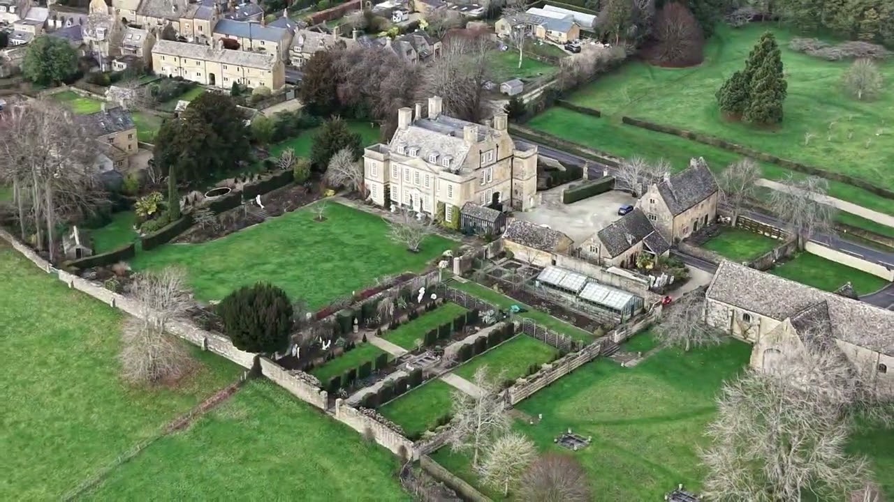 Bourton House & St Lawrence Church, Gloucestershire