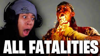 THE MOST INSANE FATALITIES IN MORTAL KOMBAT