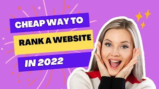 Cheap Way to Rank a Website in 2022   | SEO for Catering Business
