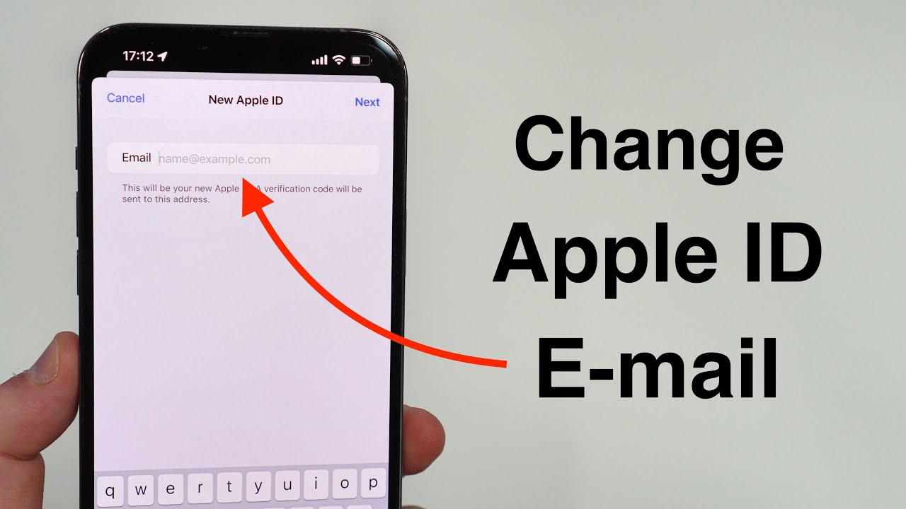 How do I reset my Apple ID email?