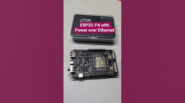 #esp32project with no #powersupply? #poweroverethernet to the rescue on the new #esp32 #esp32p4