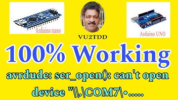 avrdude :  ser_open(): can