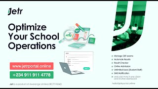 001 - General Overview of JETR CBT & SCHOOL PORTAL screenshot 1