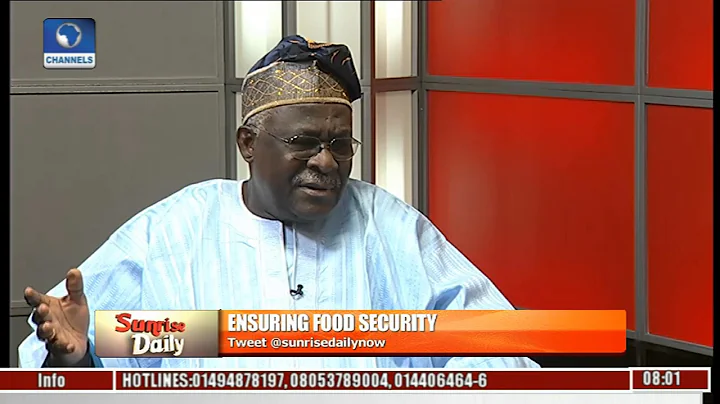 President IFAD 'Kanayo Nwanze' Speaks On Ensuring Food Secuirty In Nigeria Pt 3