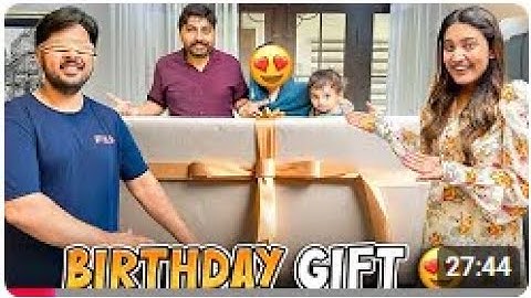 FINALLY AREEB KA BIRTHDAY GIFT AGYA ♥️🎁 | Ghar Walon Ka Reaction