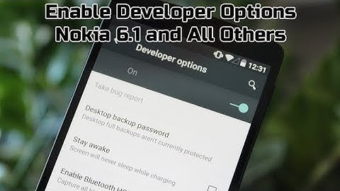 How To Enable Developer Options Nokia 6.1 USB Debugging, ADB