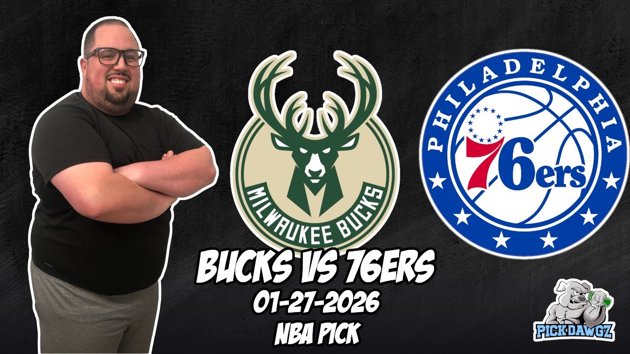 Матч «Милуоки Бакс» против «Филадельфия 76ерс» 27.01.2026: бесплатные прогнозы и ставки на НБА | ...
