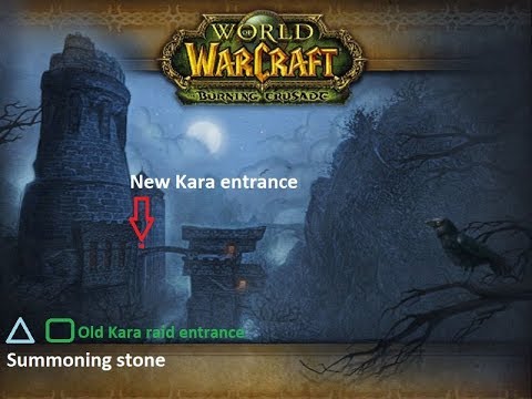 How to get to Karazhan (New Dal portal room)