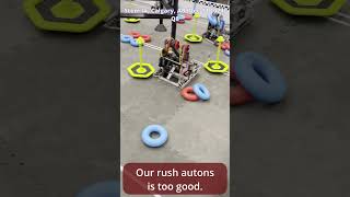 ML - Our mogo rush auton cooked #vex #vexrobotics #vexvrc #2088E #highstakes