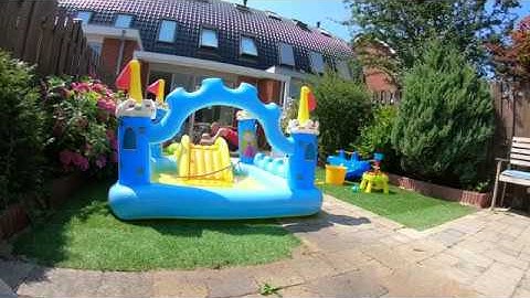 Time Lapse: Intex Swimming Pool Setup