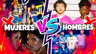 🔥HOMBRES VS MUJERES🔥 ¿A QUIÉN PREFIERES?🔴 | BATALLA MORTAL DE CANCIONES