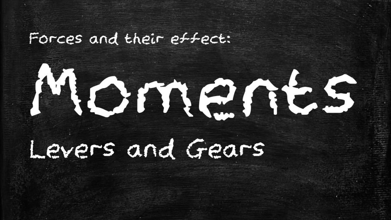 4 Moments Levers and Gears YouTube