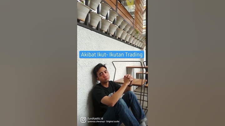 Akibat ikut - ikutan trading