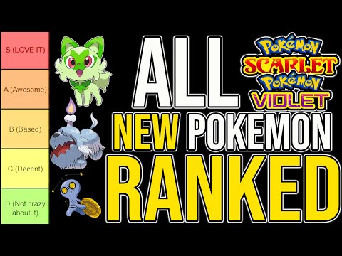 Ranking ALL *Officially* Revealed NEW Pokémon in Pokémon Scarlet and Violet!