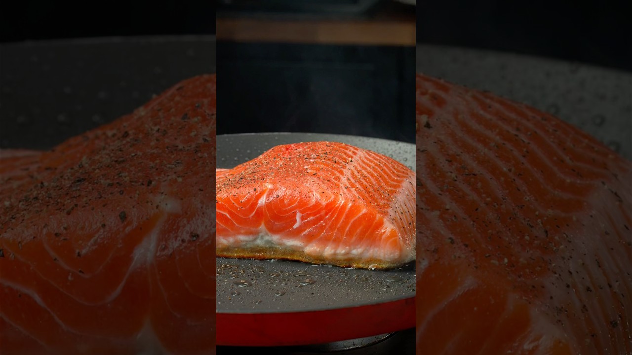 Salmon Steak #cooking #shorts #bankii