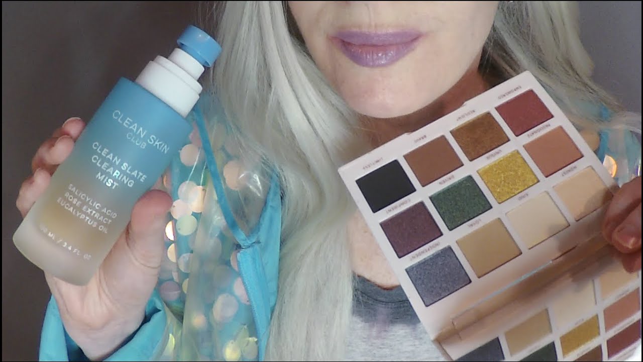 ASMR Gum Chewing Woman At Mall Gives You Free Make-over | Crinkle Coat | Personal Attention, Whisper