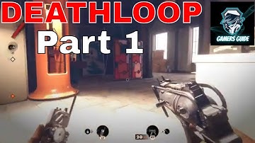 DEATHLOOP Gameplay Walkthrough Part 1 FULL GAME [4K 60FPS ps5]