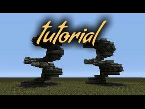 How to make a cool spiral staircase in minecraft