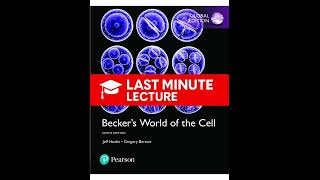 Transport Across Membranes & Permeability Barriers | Chapter 8 – Becker’s World of the Cell (9th)