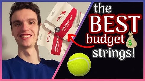 The best string for a BUDGET?! (MSV focus hex and ultra Review) - Alex Tennis