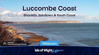 🔴 Luccombe Coast Camera | Shanklin, Sandown & South Coast | Isle of Wight Webcams UK LIVE
