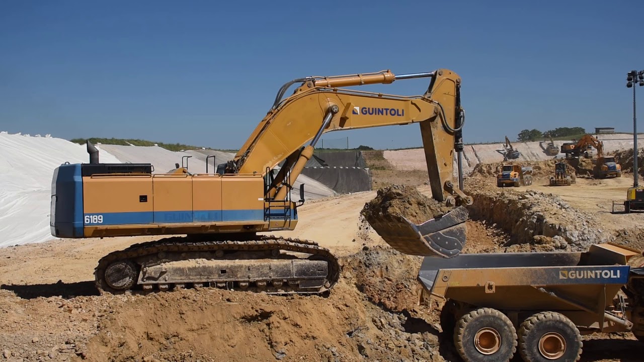 💪 High productivity - Caterpillar 385C loading articuled dump trucks - Part 2