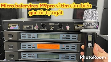 Micro baiervires M9pro vỉ tím cảm biến gia tốc 6 số tự ngắt LH:0988.583.183