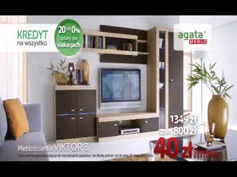 Agata Meble 20 Rat 0 Spłaty Po Wakacjach Meblościanka Viktor 3