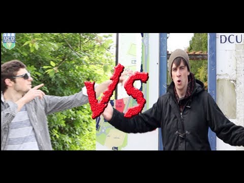 DCU vs. UCD - Epic Rap Battles of COLLEGES