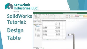 SolidWorks Tutotial: Design Table