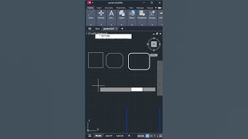 RECTANGLE function  #autocad #tutorial #design #architecture