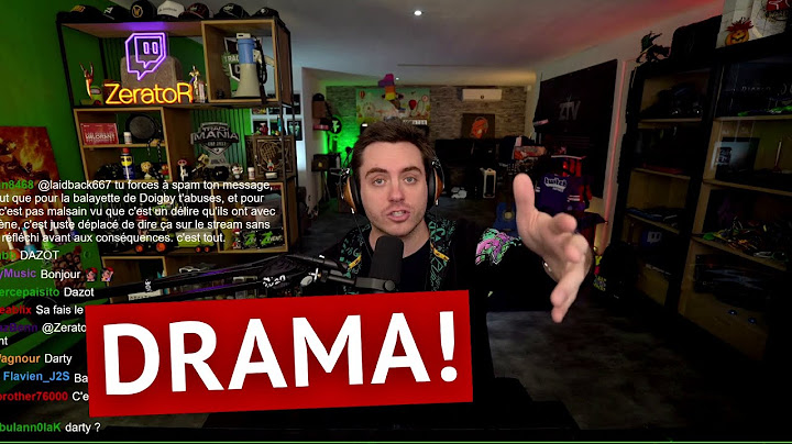 ZERATOR S'EXPRIME SUR LES DRAMA DU ZEVENT AVEC LOCKLEAR, INOXTAG et ULTIA