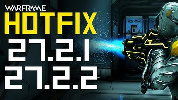 AoE Radial Damage Falloff Changes, Exalted Blade Status Change & Fixes - 27.2.1 & 27.2.2 (Warframe)