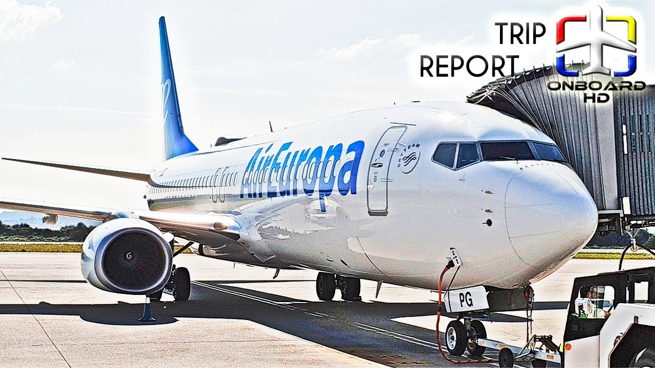 TRIP REPORT | Air Europa | B737 Sky Interior | Madrid - Vigo