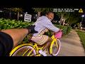 Argumentative Woman Makes Simple Bicycle Stop 100x Worse