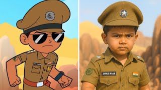 Little Singham Characters In Real Life Realistic Look Of Little Singham Team