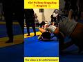 Girl Executes Perfect Trap 😱 Girl vs Boy Submission 💪 #grappling #shorts #nogi #wrestling #jiujitsu