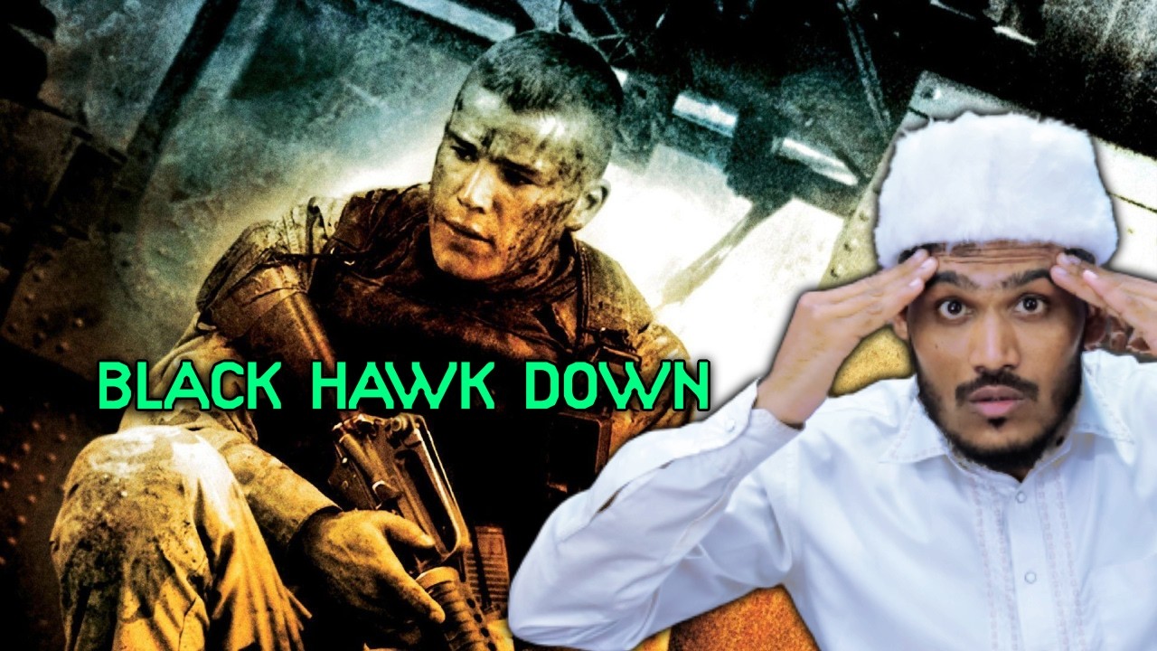 Villagers React to Black Hawk Down 😱