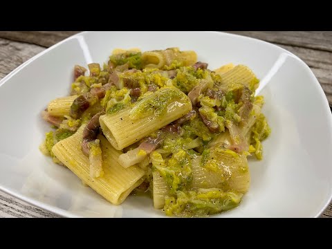 This is the simplest and most delicious pasta I have ever eaten! Quick and cheap recipe!