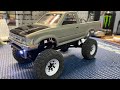 Toyota Hard Body On The SCX24! How To Mount! Plus A Huge Crawling Mod!