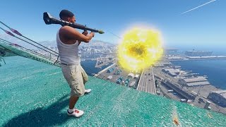 GTA 5 Mods - Nuclear Explosion Project (Rocket Launcher) [Mod Showcase] screenshot 2