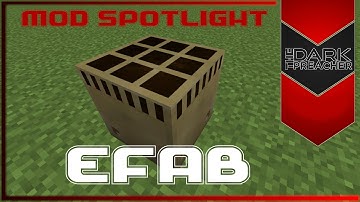 EFab Mod Spotlight | Minecraft 1.12.2