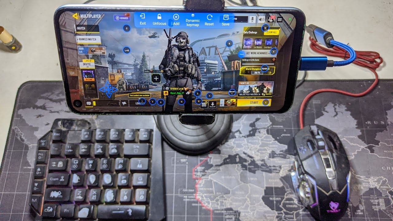 Key Mapping Tutorial for Call of Duty Mobile Play with Keyboard and ...